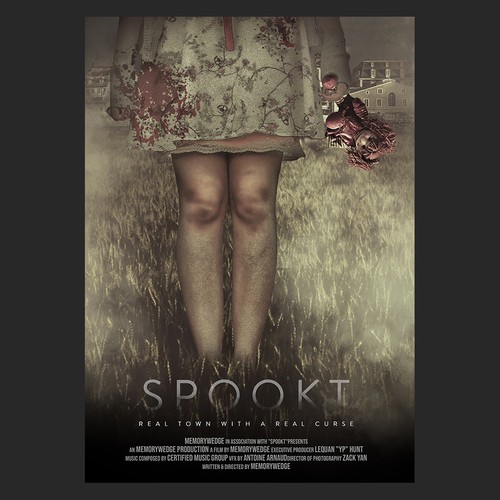 Horror Thriller Movie Poster Design