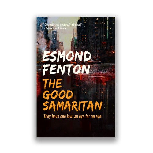 Cover for a thriller book