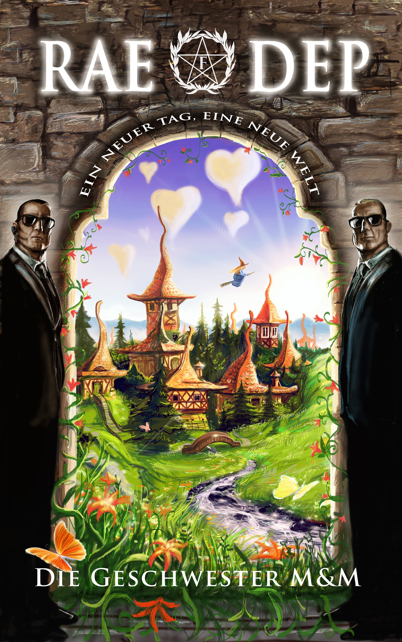 Front Cover for a German Fantasy Teen/Young Adult E-Book