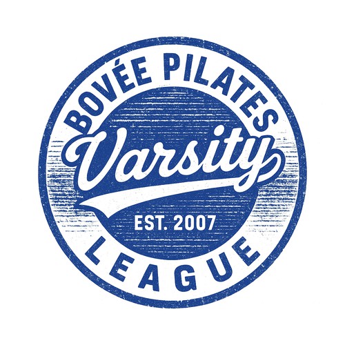 Vintage Varsity League Emblem | Vintage Athletic Logo Design Customizable for Any Brand (This Design Is Available For Sale) 