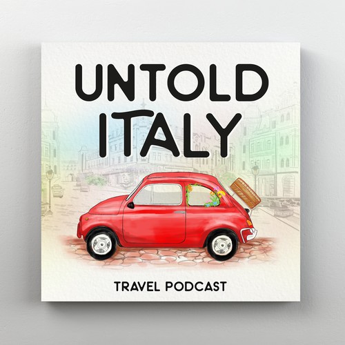 Vintage Italian Car Podcast Artwork