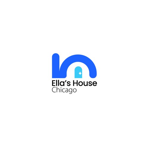 logo design concept ella's house