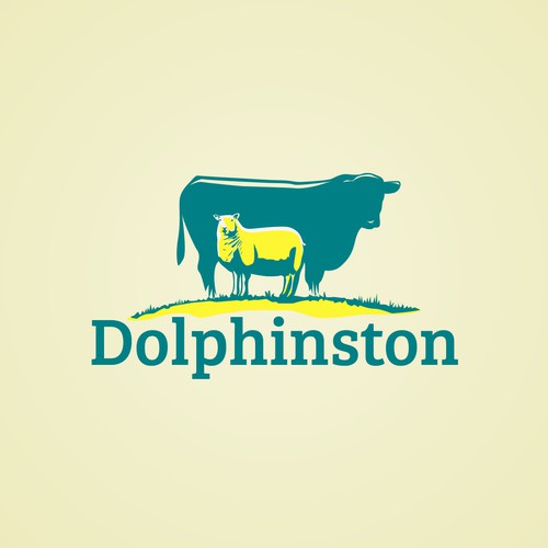 Cow and Sheep Logo