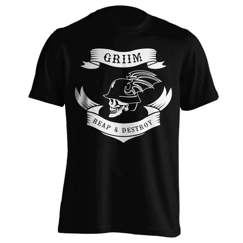 Dark Biker T shirt design
