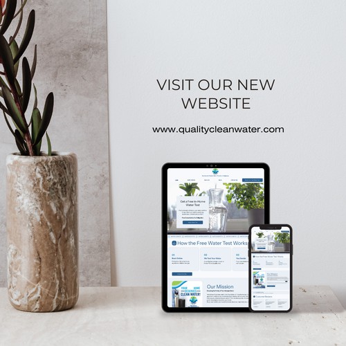 Website Design for Quality Clean Water