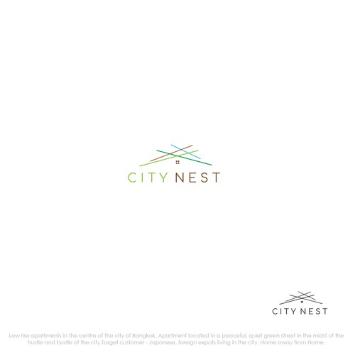 Minimalist Logo Design for CITY NEST