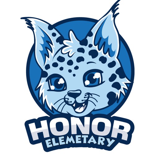 Kids elementary school logo mascot