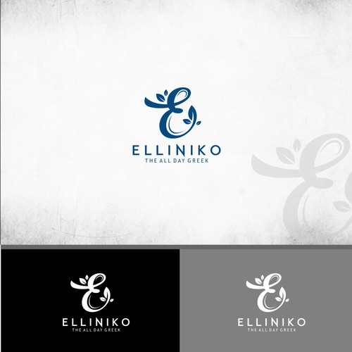 Create a logo for the brand new restaurant formula 'Elliniko - the all day Greek'