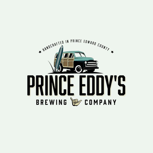 Logo for a craft brewery in Prince Edward County, Ontario.