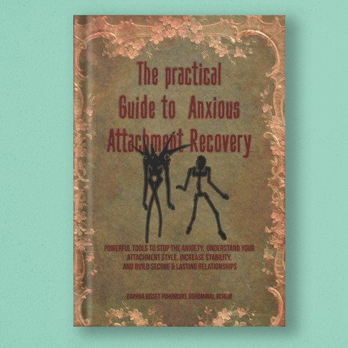Book Cover Art about relationship with anxiety.
