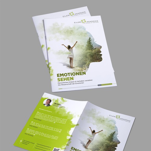 Brochure design for Psychology Training