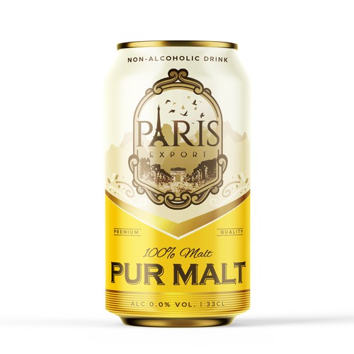paris pur malt packaging