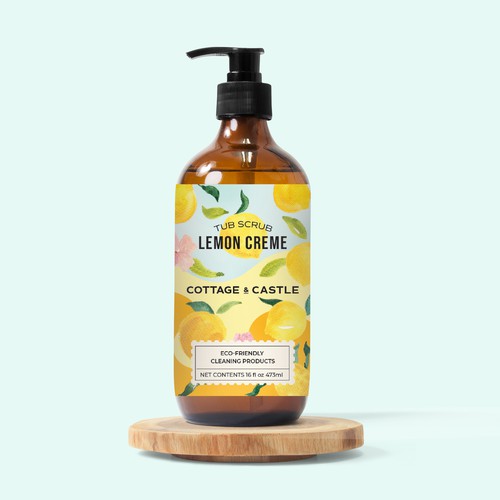 Tub scrub Lemon creme 🌿🍋