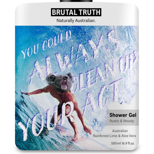 BRUTAL TRUTH label-design