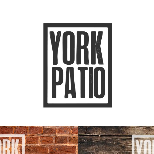 Create the next logo for York Patio