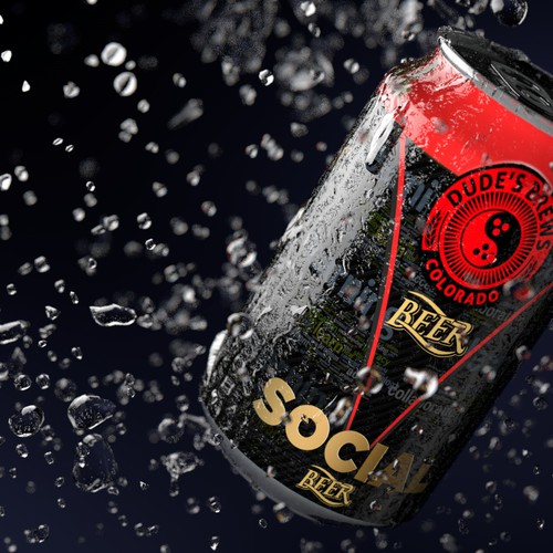 Beer Can Design for Community Project
