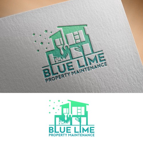 Logo concept for Cleaning & Maintenance Company