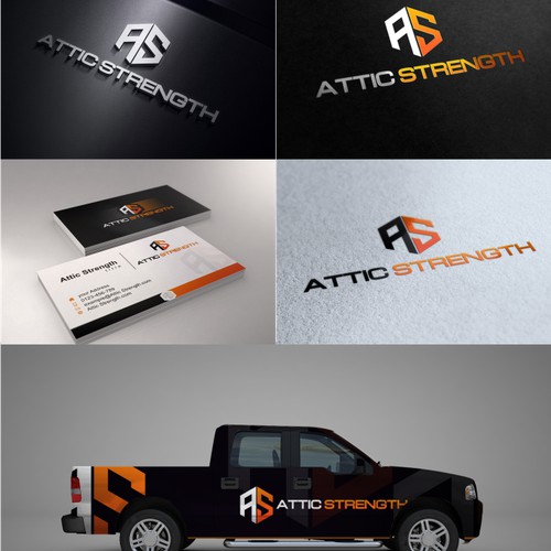 Create a unique logo for the Attic Strength