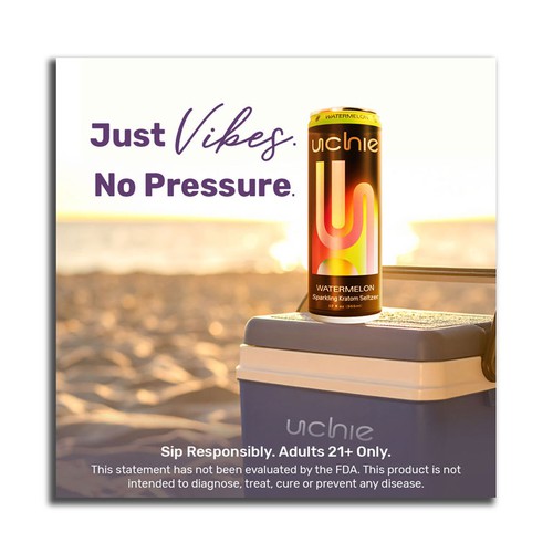 Banner ad of the drink 