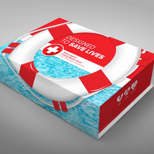 Towel Packaging  Box Design