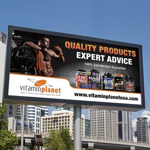 Vitamin Store Billboard