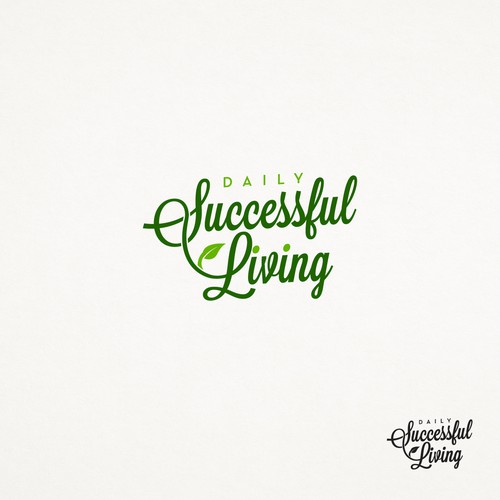 Logo concept for Daily Successful Living