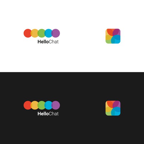 HelloChat Logo + Icon