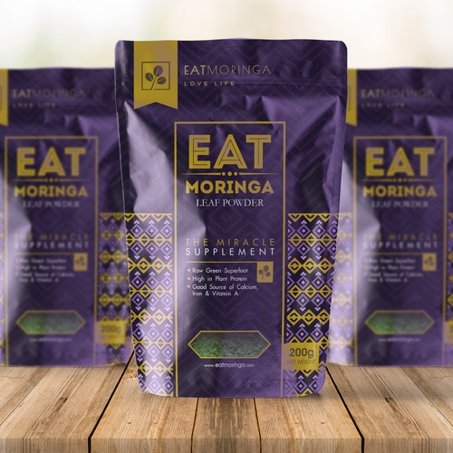 Eat Moringa High End Packaging 