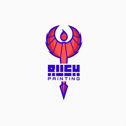 rush painting