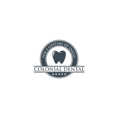 Logo concept for COLONIAL DENTAL