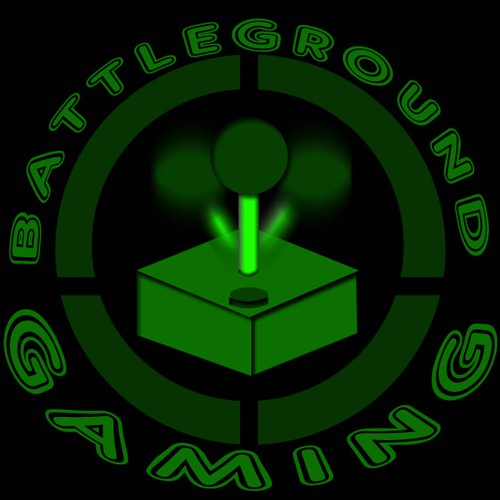 Battleground gaming logo design
