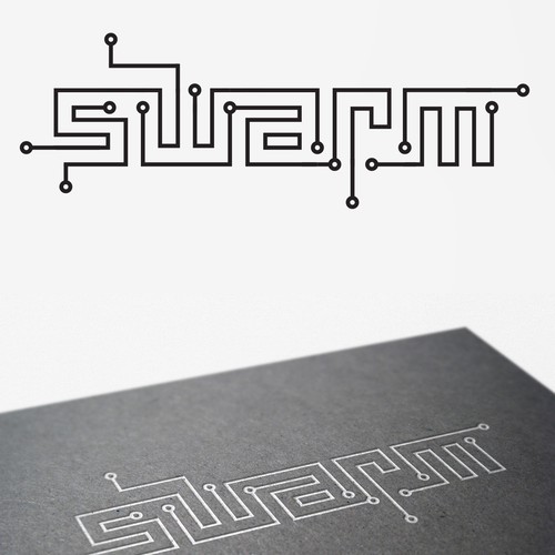 Logo concept for Swarm