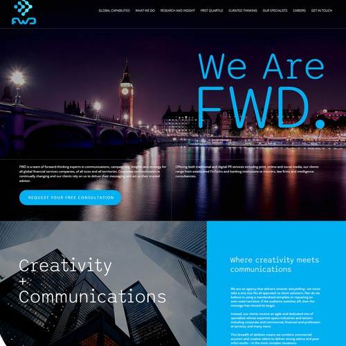 Web page design