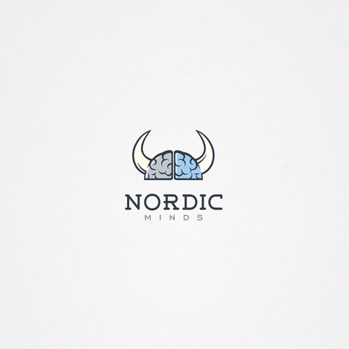 Clean nordic logo