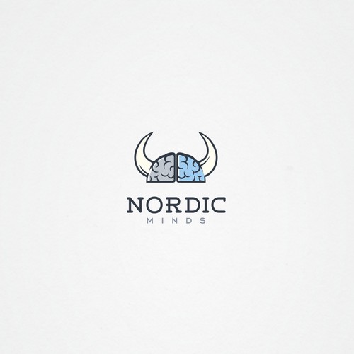 Clean nordic logo