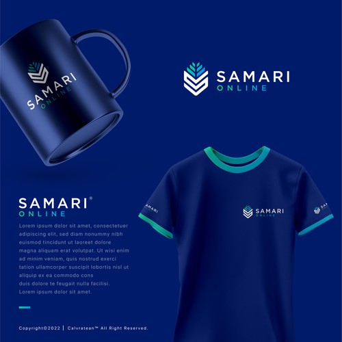 Modern Logo Concept for Samari Online