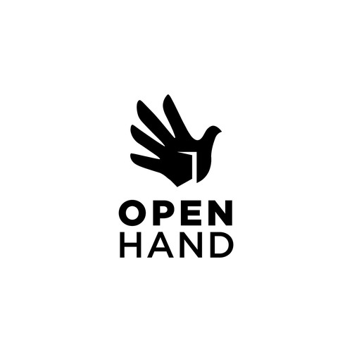 Open Hand Logo Design