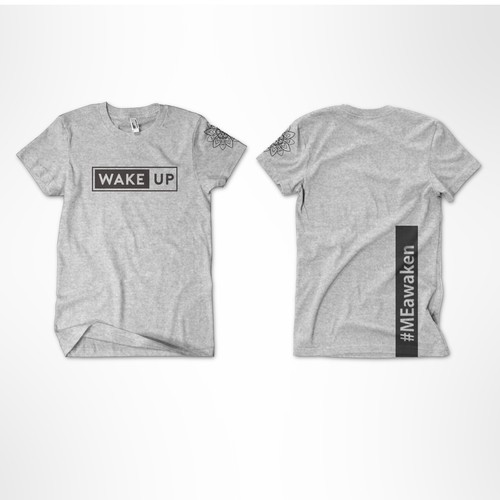 T Shirt Design for Spiritual "Wake Up"