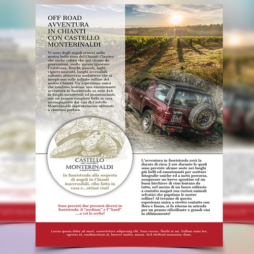Flyer design