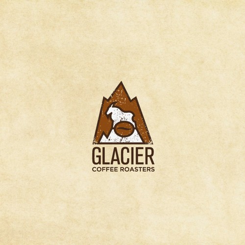 (Guaranteed) Glacier Coffee Roasters needs a new logo and business card with mountain goat