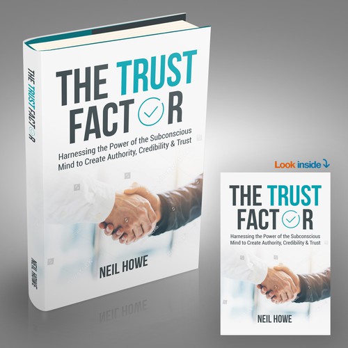 Book Cover Design for The Trust Factor by Neil Howe