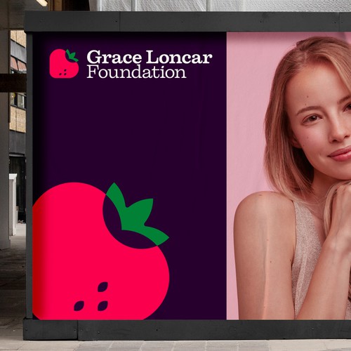 A strawberry full of love