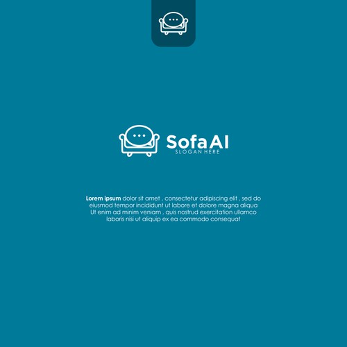 Design a beautiful logo for our Knowledge Management company Sofa AI