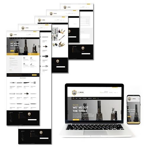Tool king USA (Website Design)