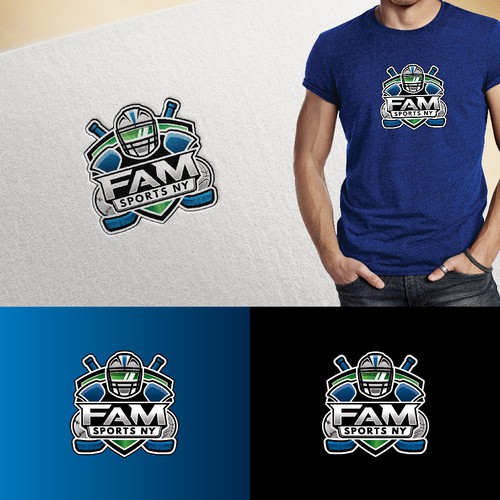 "FaM SPORTS NY" Logo Design Winner