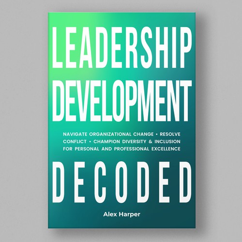 Leadership Development Decoded | Book Cover Design