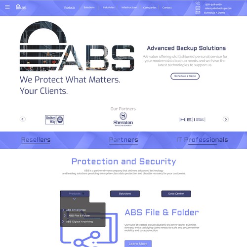 Security Website Design