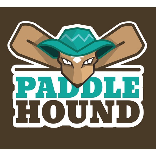 Logo concept for Paddle Hound