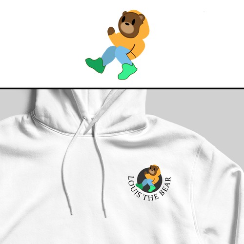 Louis the Bear logo concept