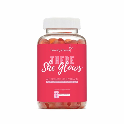 Vit. Gummy Bears Label Design